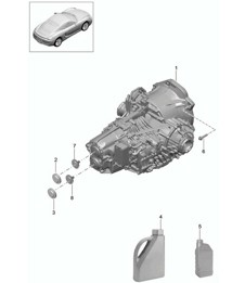 - PDK - Gearbox / Replacement transmission (Model: CG205,CG225) 981C Cayman / Cayman S 2014-16