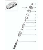 Front Axle, Steering  Cayman 987C / 981C (2005-2016)