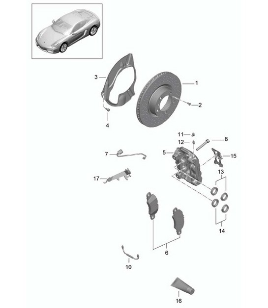 Diagram 602-000 Porsche Panamera 971 MK1 (2017-2020) 