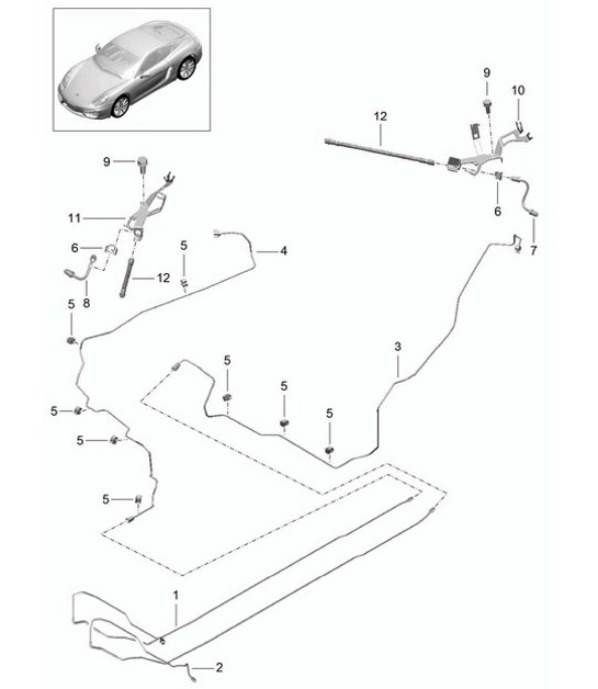 Diagram 604-010 Porsche Panamera 971 MK2 (2021>>) 