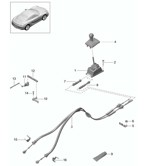 Hand Lever System, Pedal Cluster  Cayman 987C / 981C (2005-2016)