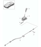 Hand Lever System, Pedal Cluster  Cayman 987C / 981C (2005-2016)