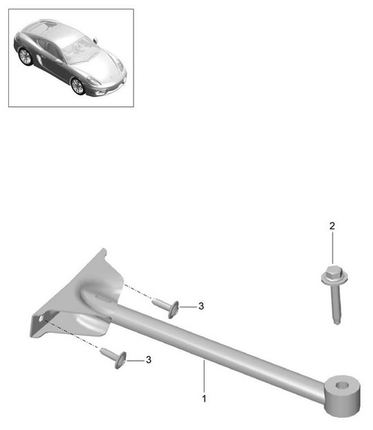 Diagram 801-015 Porsche 993 (911) (1994-1998) Body