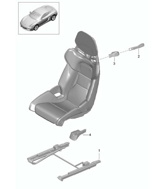 Diagram 817-060 Porsche Panamera 970 MK1 (2009-2013) Body