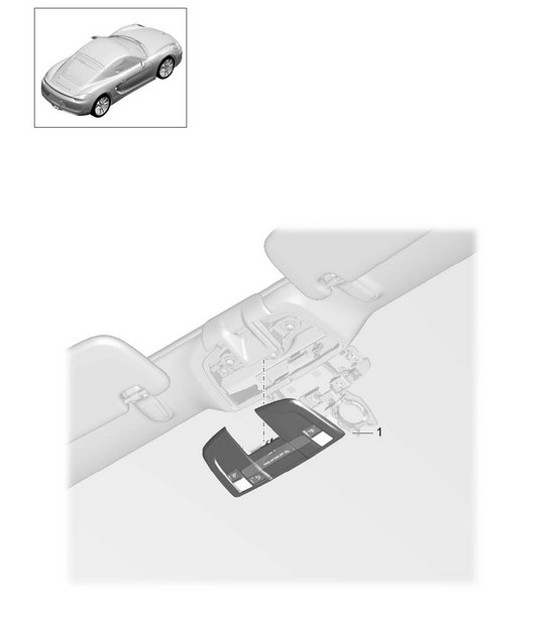 Diagram 903-006 Porsche Macan (95B) MK1 (2014-2018) Electrical equipment