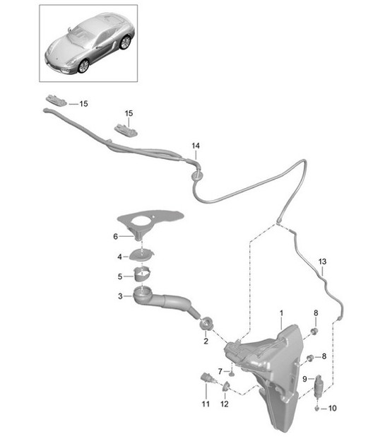 Diagram 904-010 Porsche 991 (911) MK2 2016-2019 Electrical equipment