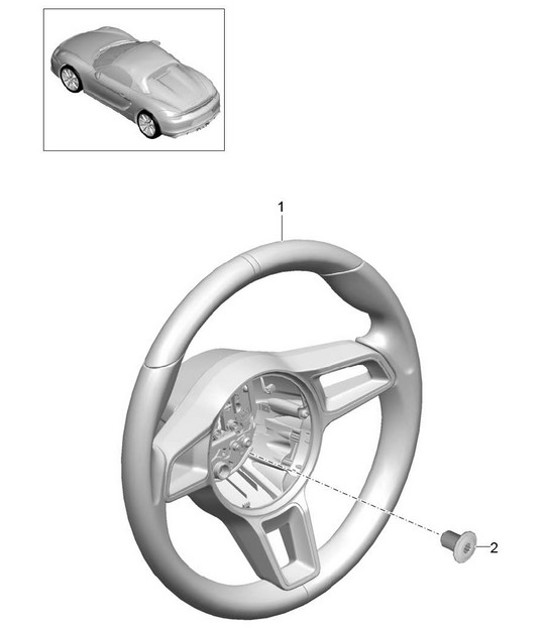 Diagram 403-005 Porsche 911 & 912 (1965-1989) Front Axle, Steering 