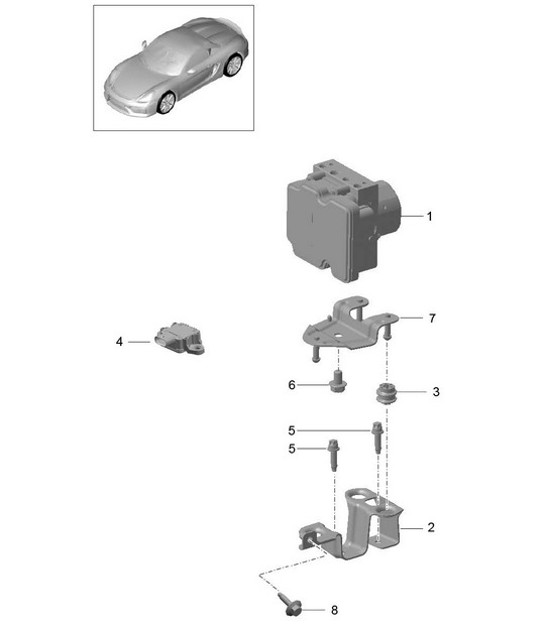 Diagram 605-000 Porsche Macan-e (95C) Electric 2024>> 
