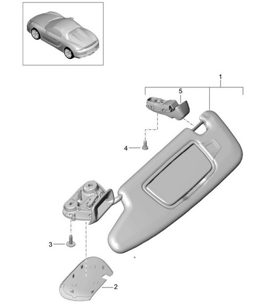 Diagram 807-067 Porsche Boxster 718 (982) 2017>> Body