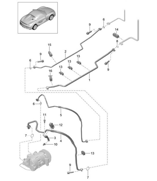 Diagram 813-025 Porsche Macan (95B) MK3 2022>> 