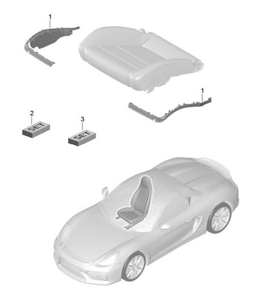 Diagram 817-024 Porsche 992 (911) MK1 2019-2024 Body