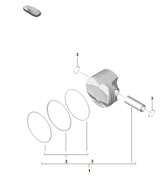 Diagram 102-006 Porsche Cayenne 9YA (E3) 2018-2023 
