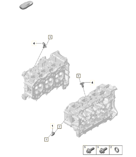 Diagram 103-007 Porsche Boxster 986/987/981 (1997-2016) Engine