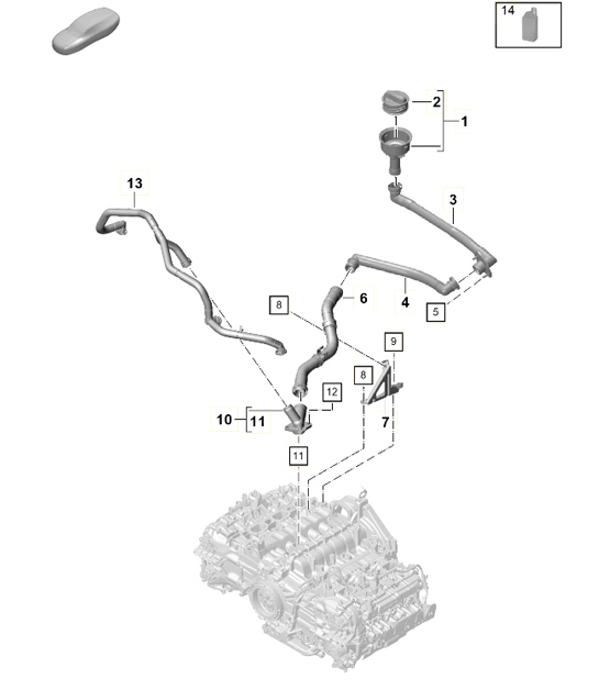 Diagram 104-006 Porsche Taycan (9J1) MK2 2024>> 