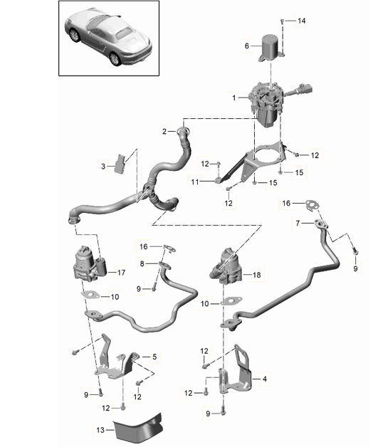 Diagram 108-000 Porsche Macan-e (95C) Electric 2024>> 