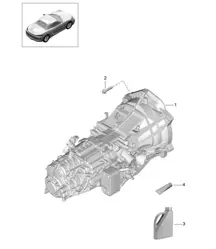 Manual gearbox / Replacement transmission (Model: G8200,G8220) - 6-speed manual - 718 (982) Boxster 2017>>