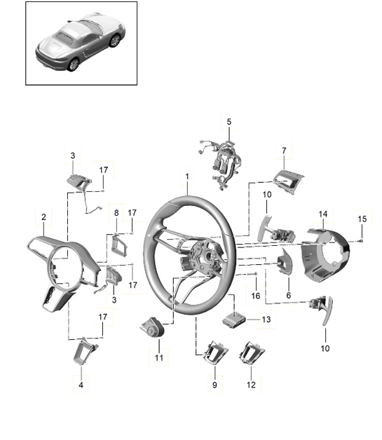 Diagram 403-011 Porsche  