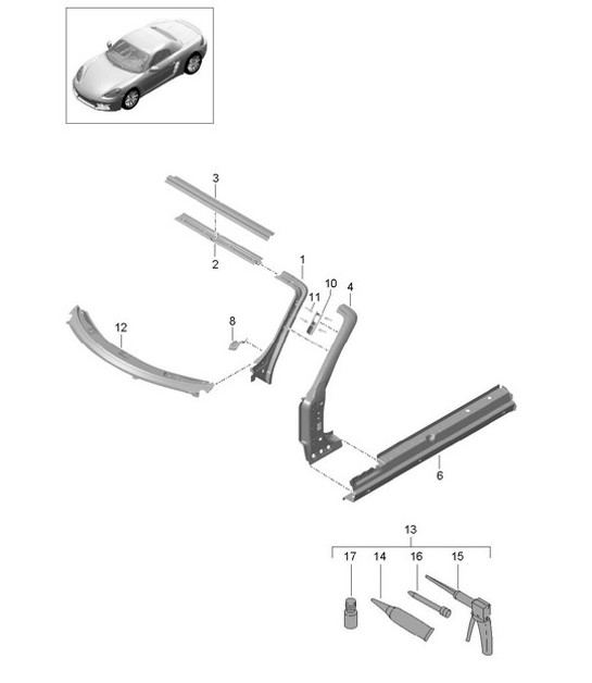 Diagram 801-045 Porsche Macan (95B) MK3 2022>> 
