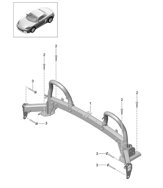 Roll bar 718 (982) Boxster 2017>>