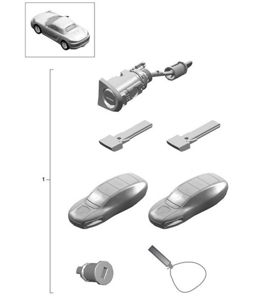 Diagram 898-000 Porsche 944 Turbo 2.5L 8V 1985-88 