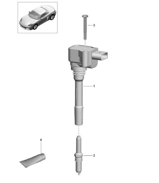 Diagram 901-000 Porsche Macan (95B) MK1 (2014-2018) Electrical equipment