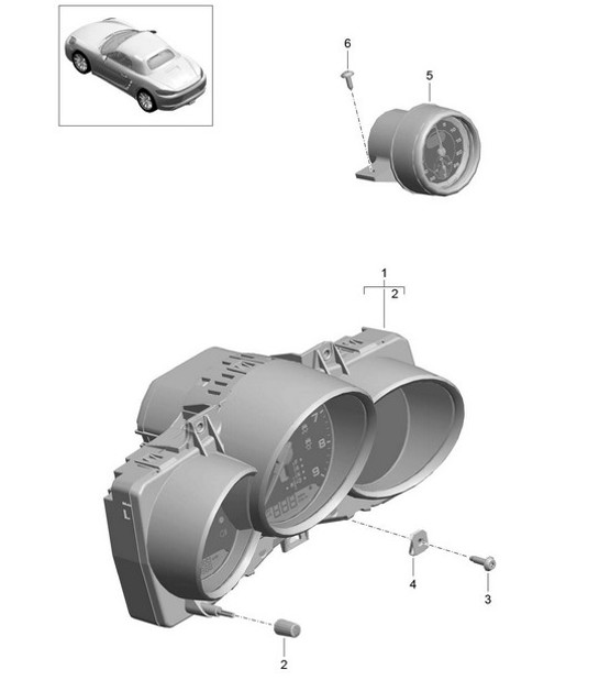 Diagram 906-000 Porsche Panamera 971 MK2 (2021-2023) 