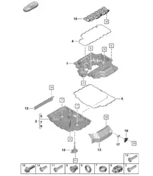 Oil sump 718C (982C) Cayman GTS 4.0L 2017>>