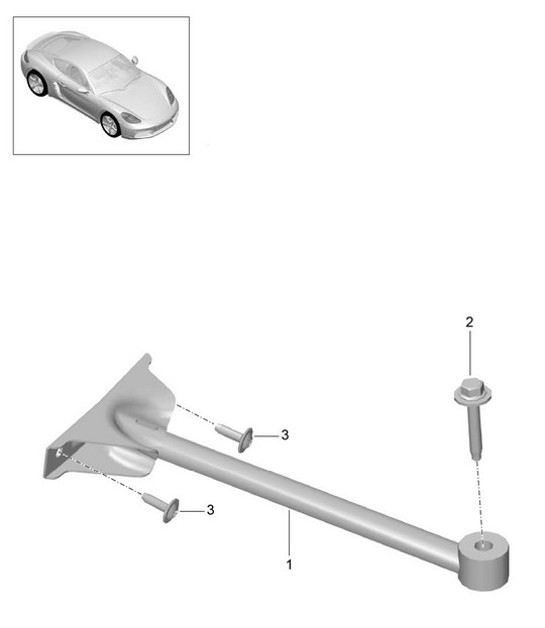 Diagram 801-015 Porsche 991 (911) MK2 2016-2019 Body