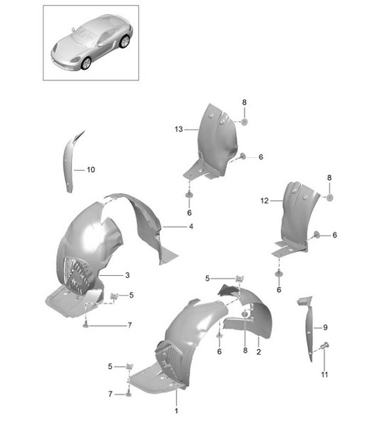 Diagram 801-080 Porsche Taycan (9J1) MK2 2024>> 