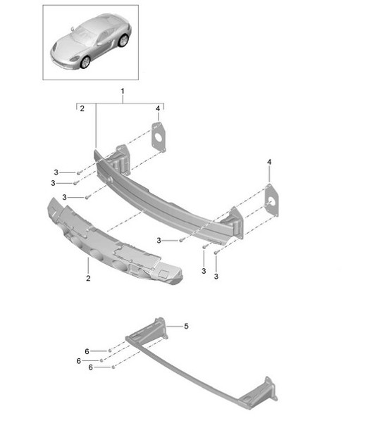 Diagram 802-060 Porsche Cayman 718C (982C) 2017>> Body