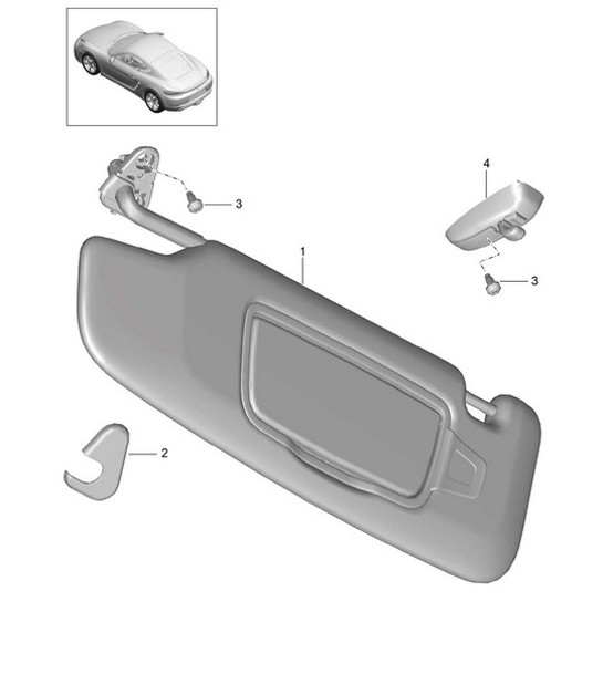 Diagram 807-067 Porsche Macan (95B) MK1 (2014-2018) Body