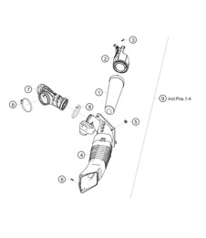 Air filter 982 Cayman GT4 Clubsport 2019-2020