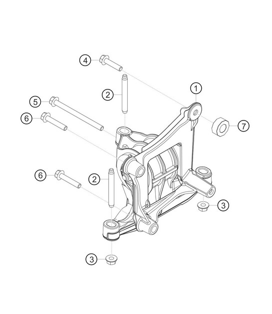 Engine bracket 982 Cayman GT4 Clubsport 2019-2020