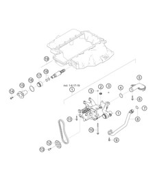Oil pump 982 Cayman GT4 Clubsport 2019-2020