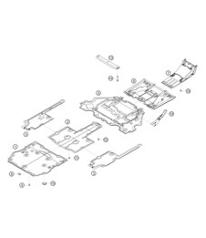 Underbody panelling 982 Cayman GT4 Clubsport 2019-2020