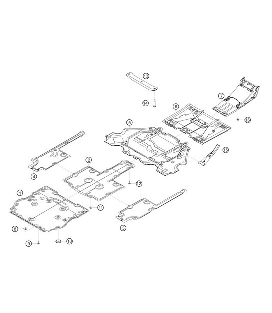 Diagram 8.8-09 Porsche 997 (911) MK1 2005-2008 Body