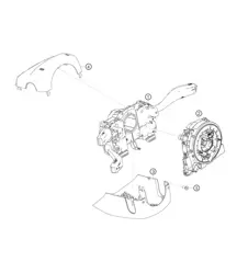 Steering column switch 982 Cayman GT4 Clubsport 2019-2020