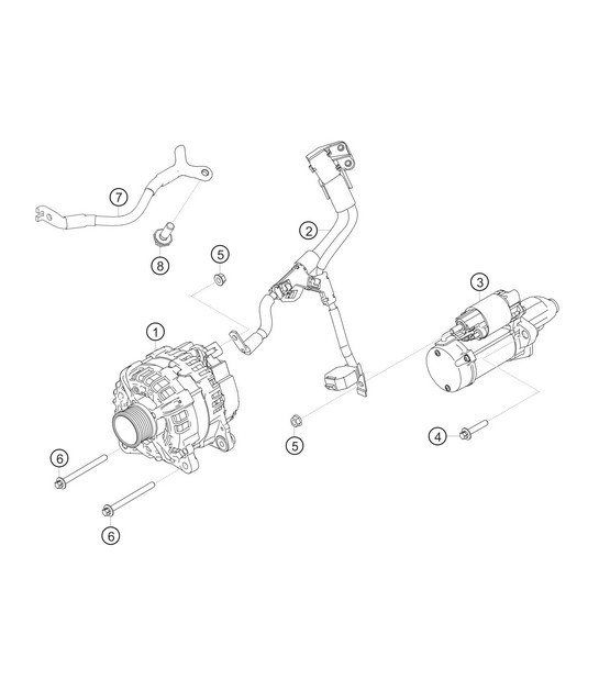 Diagram 9.9-07 Porsche 968 (1992-1995) Electrical equipment