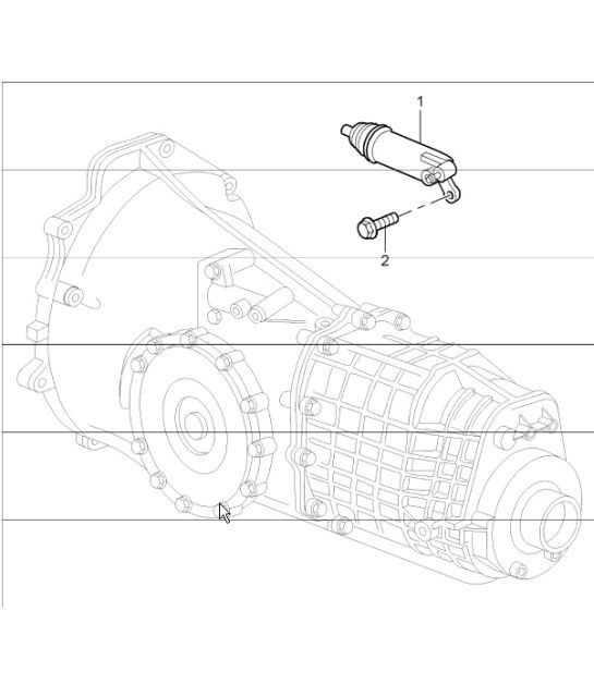 Diagram 301-05 Porsche Macan (95B) MK1 (2014-2018) Transmission