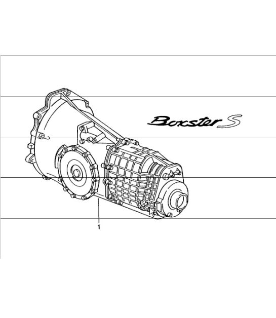 replacement transmission 986 Boxster G86.20 M480 (6-Speed manual transmission) 2000 ONWARDS