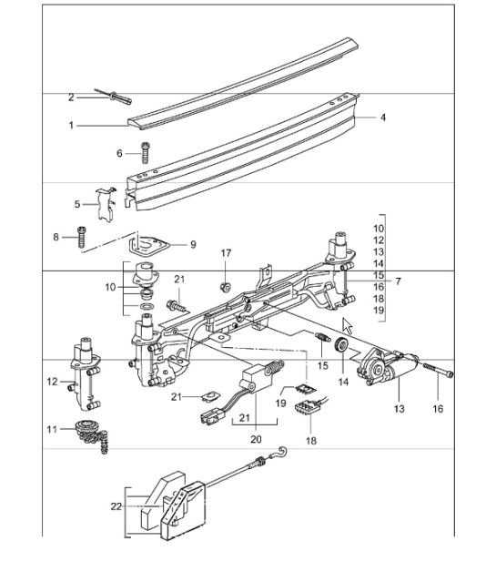 rear spoiler 986 Boxster 1997-04