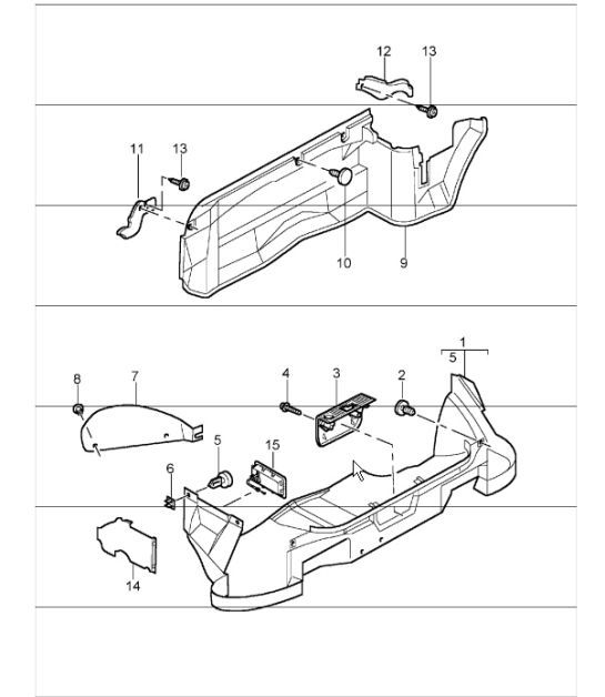 Diagram 807-01 Porsche Cayman 718C (982C) 2017>> Body