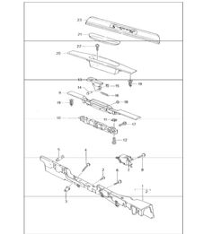 lining door sill 986 Boxster 1997-04