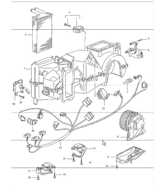 Diagram 813-05 Porsche Macan (95B) MK1 (2014-2018) Body