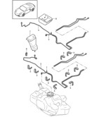 Fuel System, Exhaust System Boxster 986/987/981 (1997-2016)