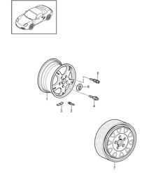 Wheels 987.2 Boxster / Boxster S 2009-12