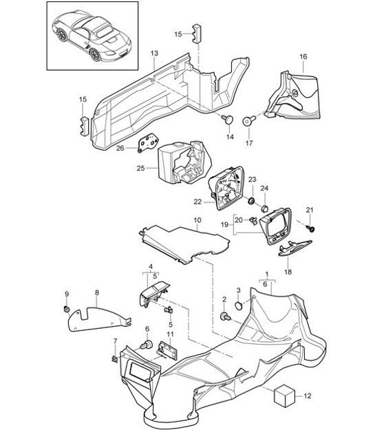 Diagram 807-001 Porsche Macan (95B) MK3 2022>> 