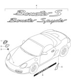Body Boxster 986/987/981 (1997-2016)