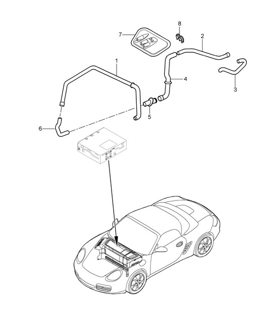 Luggage compartment Cooling 987.2 2009-2012