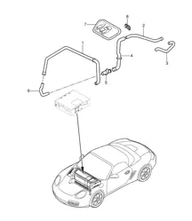 Luggage compartment Cooling 987.2 2009-2012